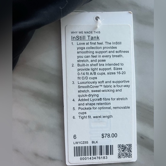 Lululemon InStill Tank - Picture 5 of 6